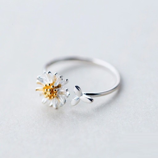 Damring med blomma D1701