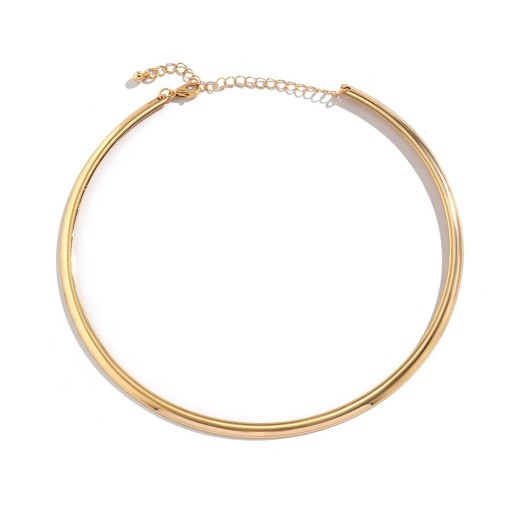 Damsk elegantisk choker justerbar diameter 13 cm, solid design för speciella tillfällen