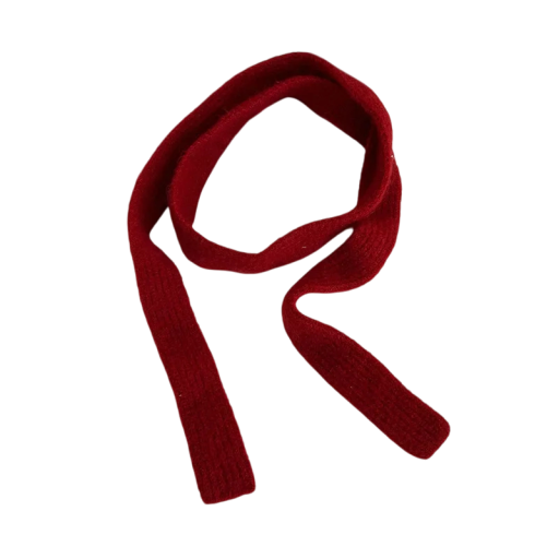 Damsk scarf 135–175 cm Enfärgad mjuk akrylscarf Värmande elegantiskt modeaccessoar för höst och vinter Bekväm scarf för vardagligt bruk