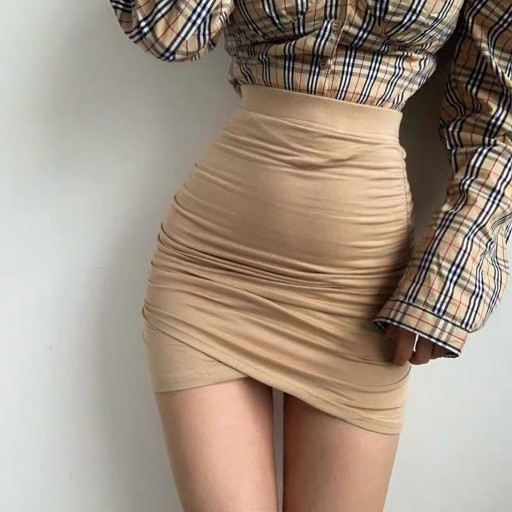Dámská mini sukně s vysokým pasem G99