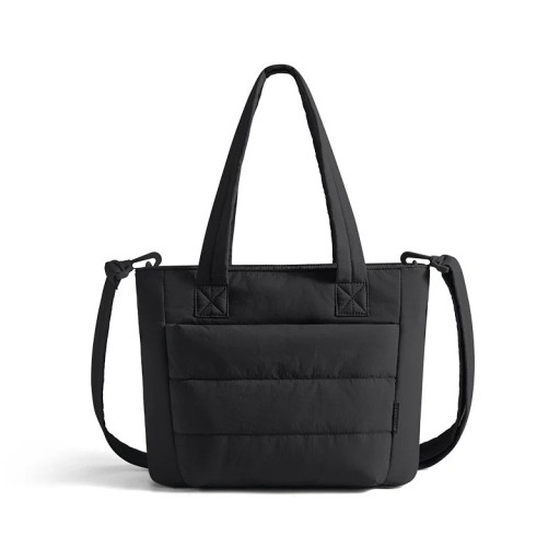 Dámská polstrovaná taška přes rameno crossbody kabelka 31 x 25 x 12 cm 9,3 l polyester s pouzdrem na notebook 13,1 palce do školy i práce