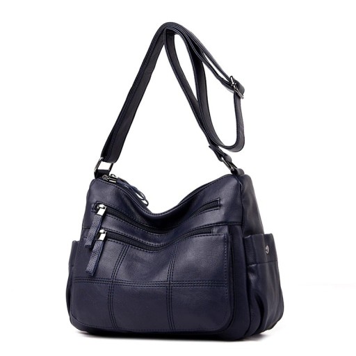 Damska skórzana torebka crossbody M711