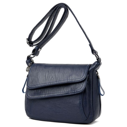 Damska skórzana torebka crossbody M750