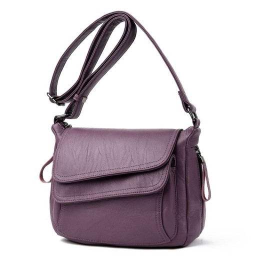 Damska skórzana torebka crossbody M750