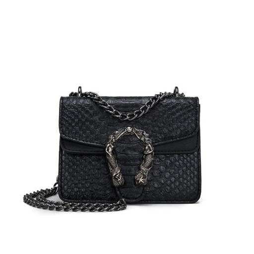 Damska skórzana torebka crossbody M754