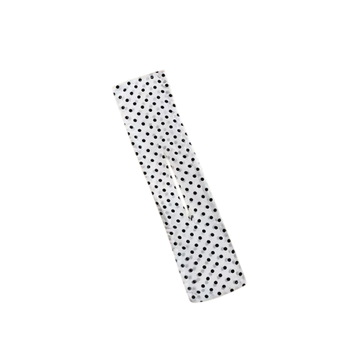 Dámská sponka do vlasů mašle s puntíky 9x34 cm Elegantní sladký vlasový doplněk Rychlý drdol Stylingové nástroje Copy Vlasové ozdoby