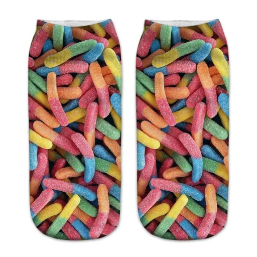 Dámske členkové ponožky - Jedlo