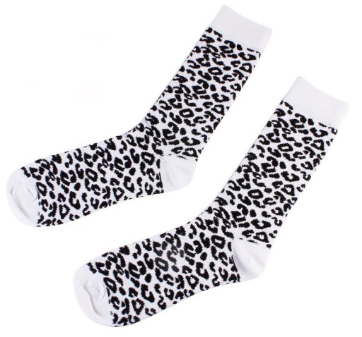Dámské leopardí ponožky A724