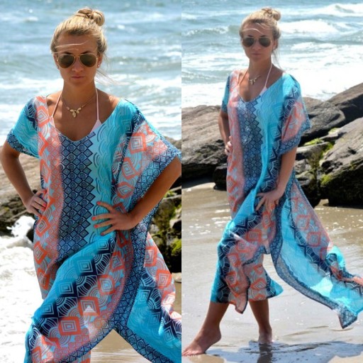Dámske plážové šaty P611