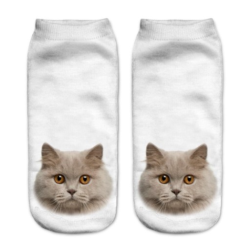 Dámské ponožky - Kočičí hlavička