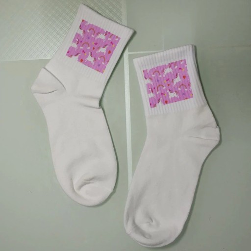 Dámske ponožky s potlačou