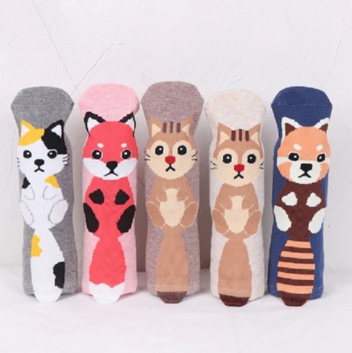 Dámske ponožky so zvieratkami