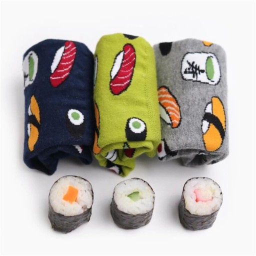 Dámské ponožky - Sushi