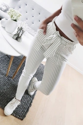 Dámské stylové kalhoty J1163