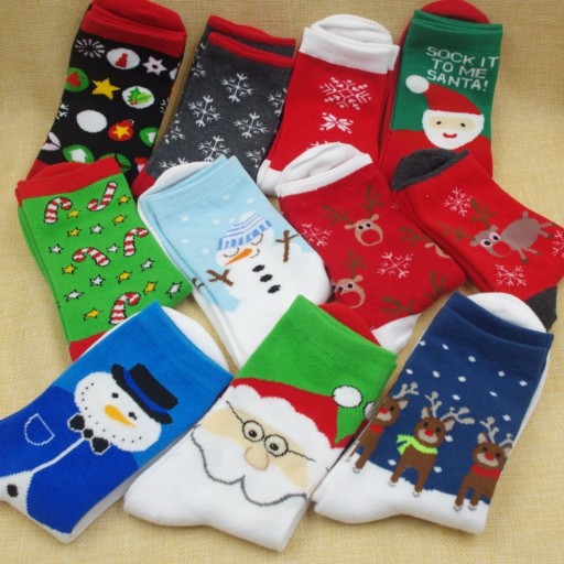 Dámske vianočné ponožky A1949