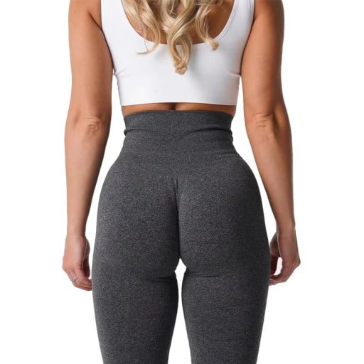 Damskie bezszwowe elastyczne legginsy sportowe, legginsy do ćwiczeń fitness, rozciągliwe i wygodne legginsy do siłowni, jogi