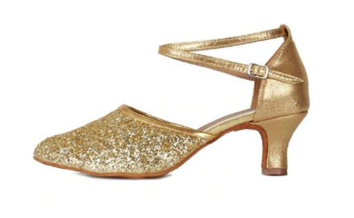 Damskie buty do tańca na obcasie