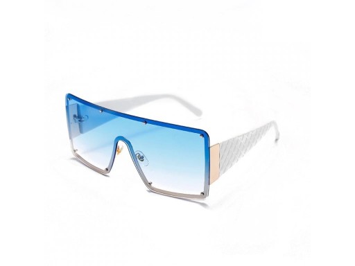 Damskie kwadratowe okulary przeciwsłoneczne E1269