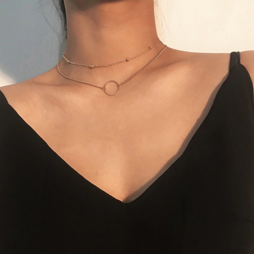 Dámský minimalistický náhrdelník D44