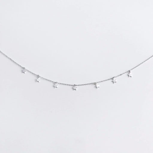 Dámský náhrdelník s hvězdami D133