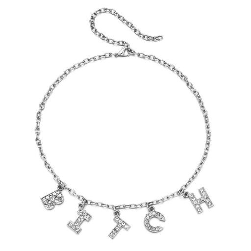 Dámský náhrdelník s nápisem D91