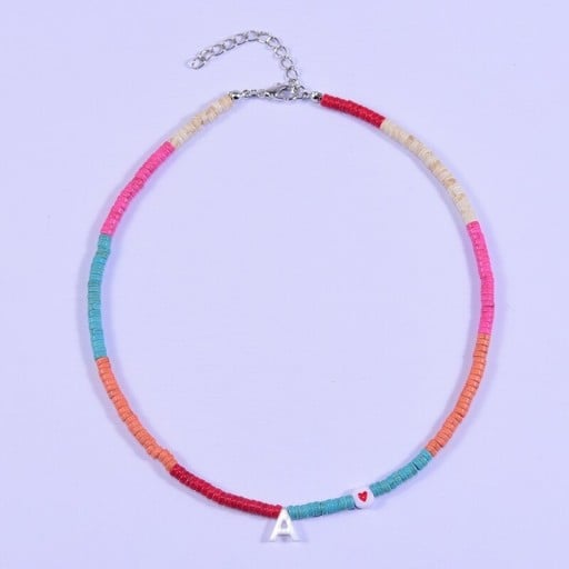 Dámský náhrdelník s písmenem D227