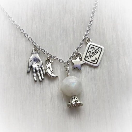 Dámský náhrdelník s přívěsky G796