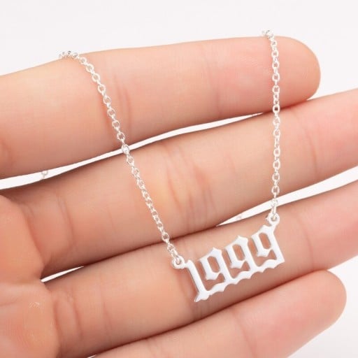 Dámský náhrdelník s rokem narození