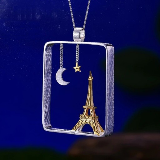 Dámský přívěsek Eiffelova věž