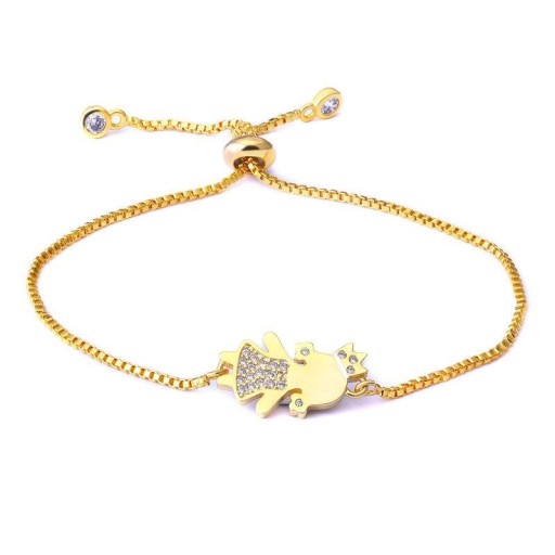 Dámský řetízkový náramek rodina