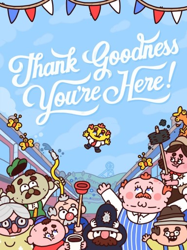 Dank God dat je hier bent! PC Steam CD Key CD Sleutel