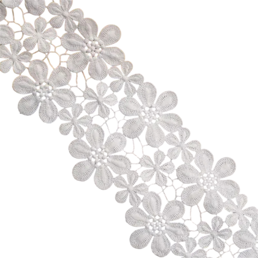 Dantela florala 10 cm x 91 cm Tesatura decorativa fina pentru cusut Panglica decorativa din dantela pentru imbracaminte Accesorii nunta Decoratiuni textile Creatie bricolaj