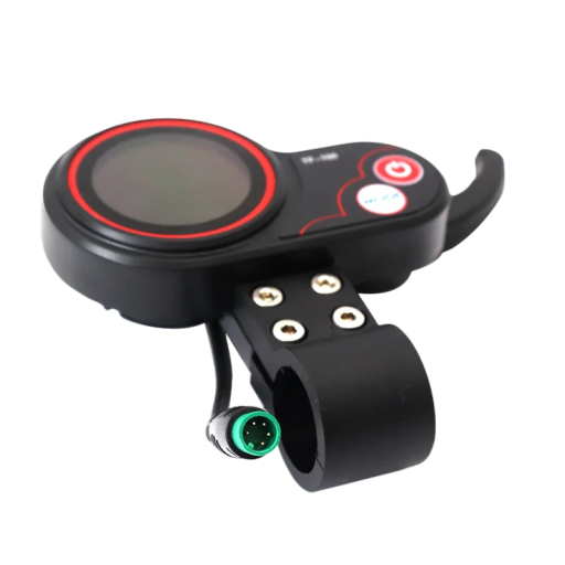 Dashboard med 5 pins til elektrisk scooter LCD kontrolpanel med hastighedsindikator, batteristatus og skift mellem køretilstande