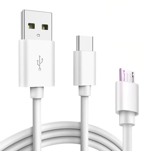 Datenkabel USB auf Micro USB / USB-C 1,5 m