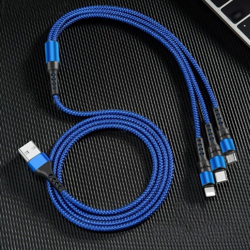 Datový USB kabel Micro USB / USB-C / Lightning
