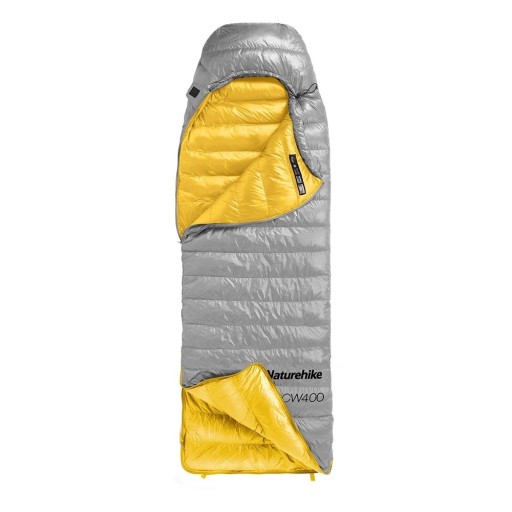 Daunenschlafsack 210 × 75 cm Füllung 400 g Entenfedern 85 % leicht 760 g Temperatur 5–8 °C für Camping Wandern Outdoor
