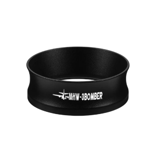 Dávkovací trychtýř 53 mm na portafiltr z hliníkové slitiny Výška 2 cm Barista příslušenství pro kávovar Espresso kuchyňský doplněk