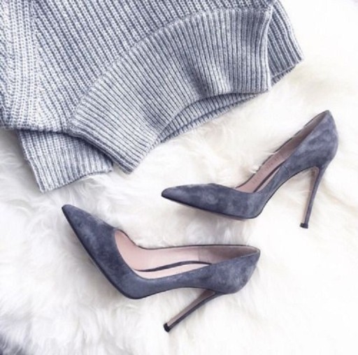 Décolleté in suede per donna Nathalie J3120