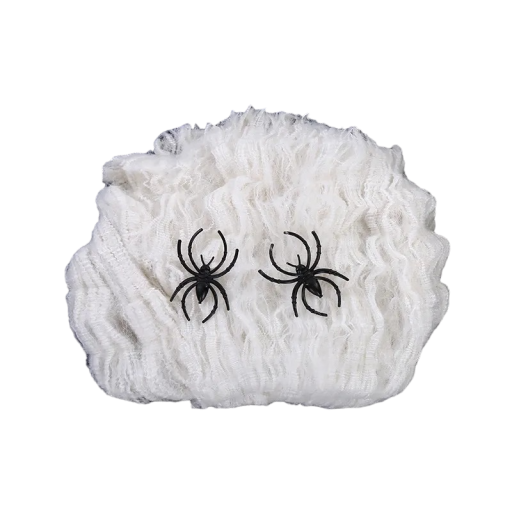 Decoração de Halloween teia de aranha