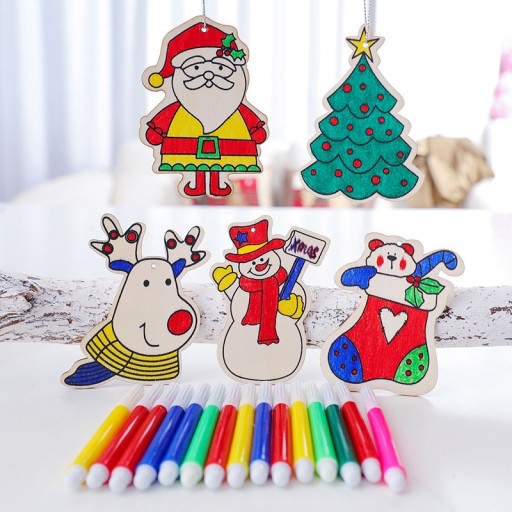 Decoração de Natal para pintar