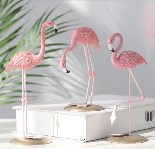 Decoração flamingo