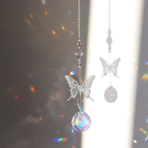 Decoração suspensa com borboleta