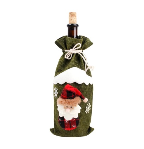 Decoración navideña para botellas J3467