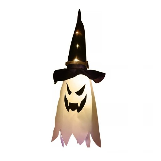 Decorat fantomă de Halloween suspendat cu LED