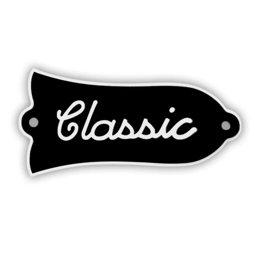 Decoratieve cover voor elektrische gitaar Gibson Classic Vorm van een bel met de tekst Classic Stijlvolle accessoire voor klassieke modellen Vintage gitaaraccessoires