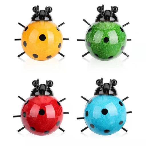 Décoration de jardin coccinelle 4 pcs