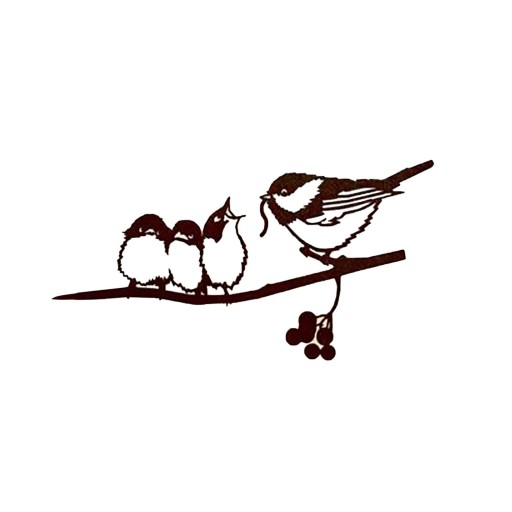 Décoration de jardin oiseaux