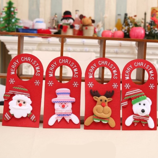 Décoration de Noël pour poignée