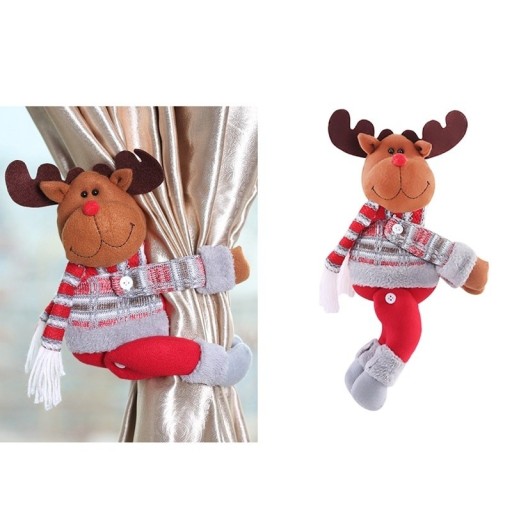 Décoration de Noël pour rideaux