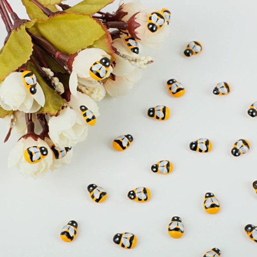 Décorations de Pâques en forme d'abeille - 100 pcs
